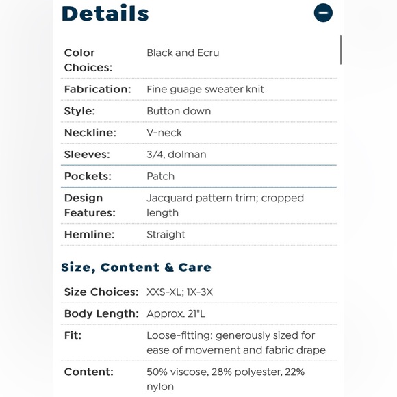 MarlaWynne WynneLayers SoftKNIT Cropped Cardigan - Picture 9 of 10
